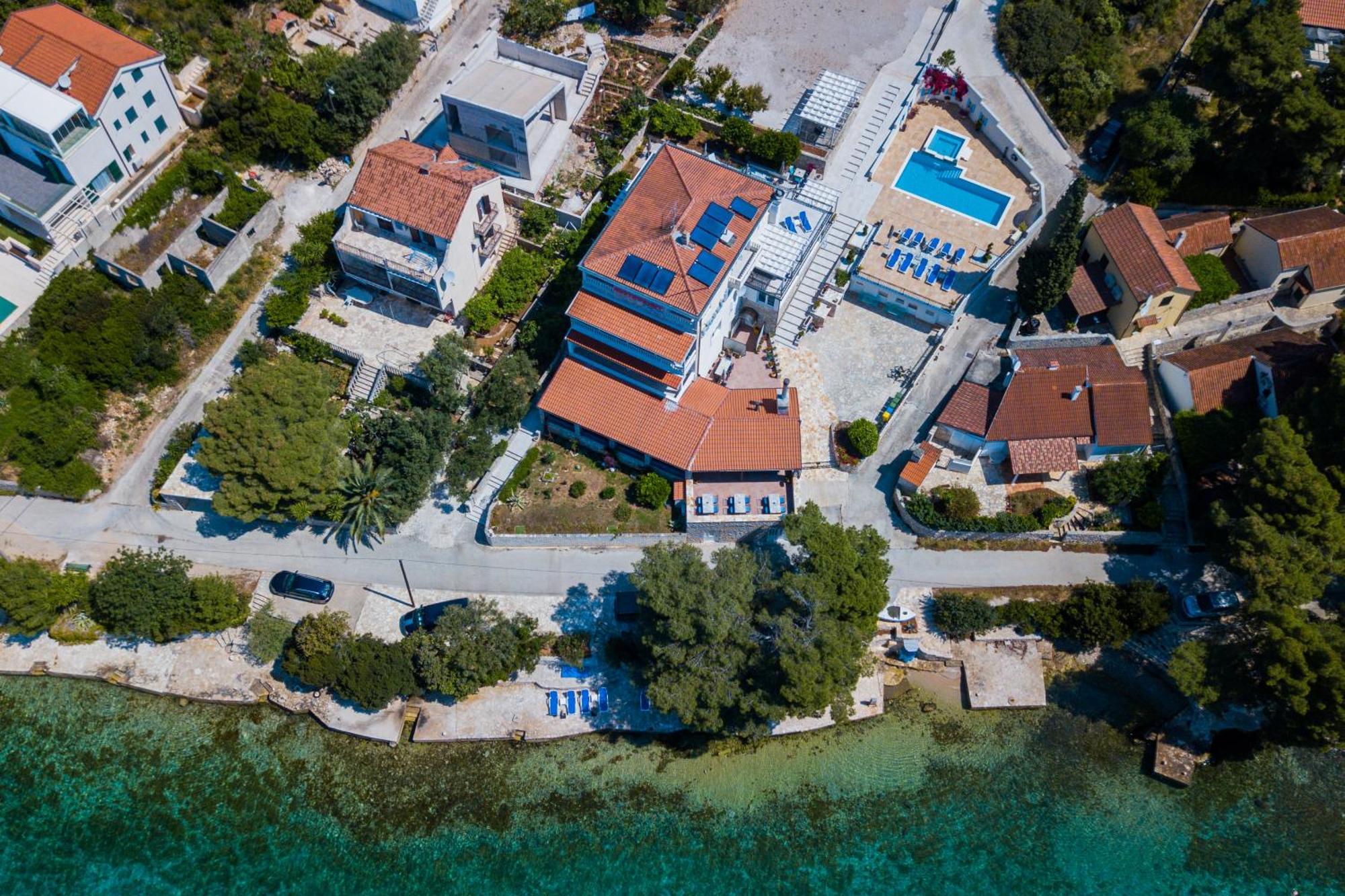 Boutique Guesthouse Sveti Petar, On The Beach, Heated Pool & Boat Berth - Adult Only Necujam Bagian luar foto