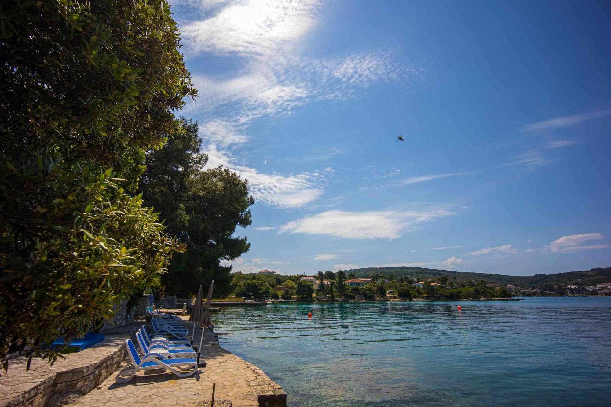 Boutique Guesthouse Sveti Petar, On The Beach, Heated Pool & Boat Berth - Adult Only Necujam Bagian luar foto